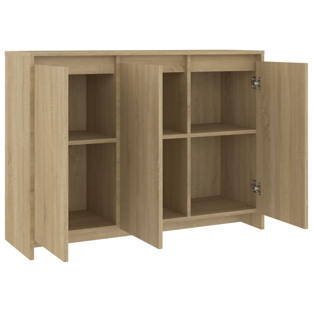 vidaXL Μπουφές Sonoma Δρυς 102 x 33 x 75 εκ. από Μοριοσανίδα