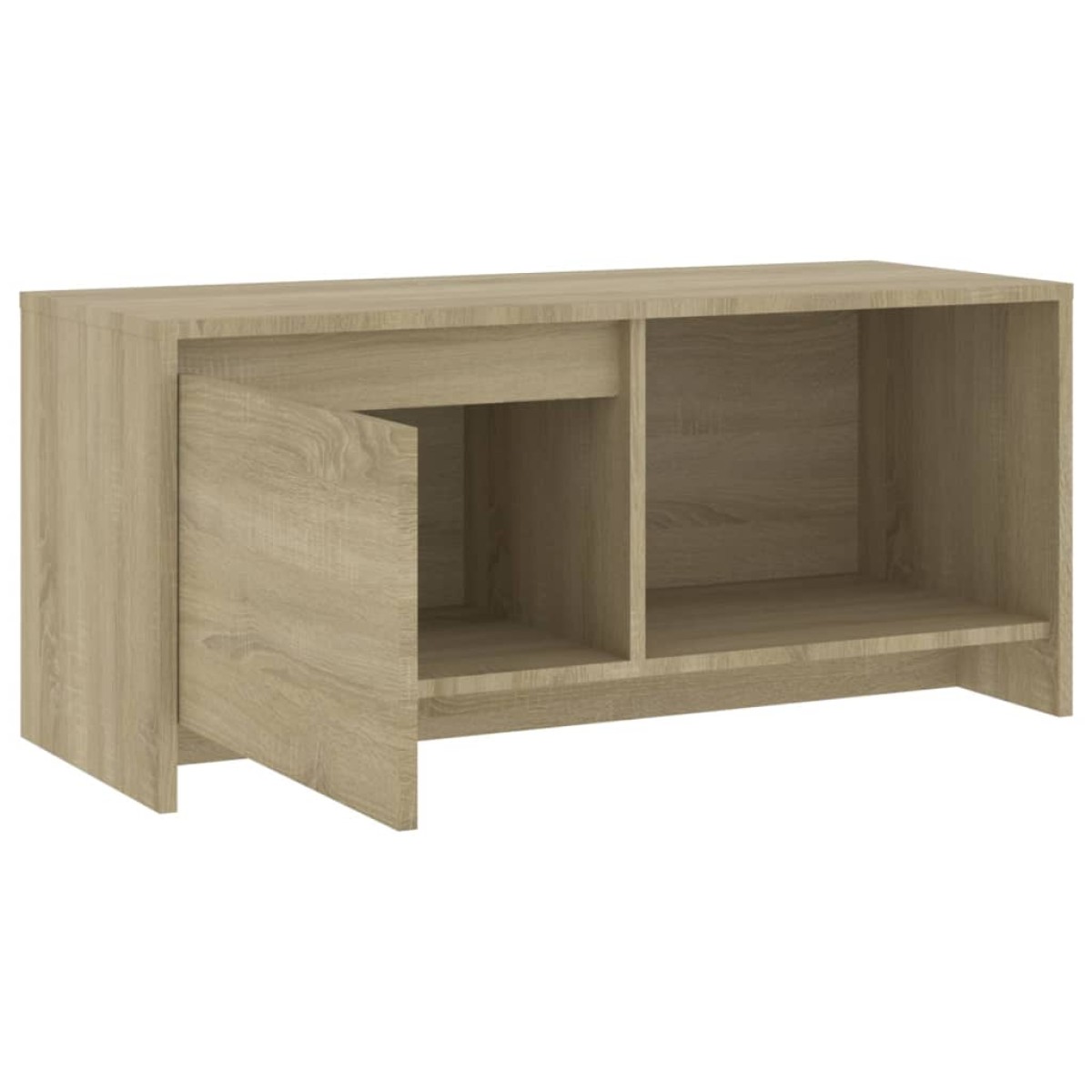 vidaXL Έπιπλο Τηλεόρασης Sonoma Δρυς 90 x 35 x 40 εκ. από Μοριοσανίδα