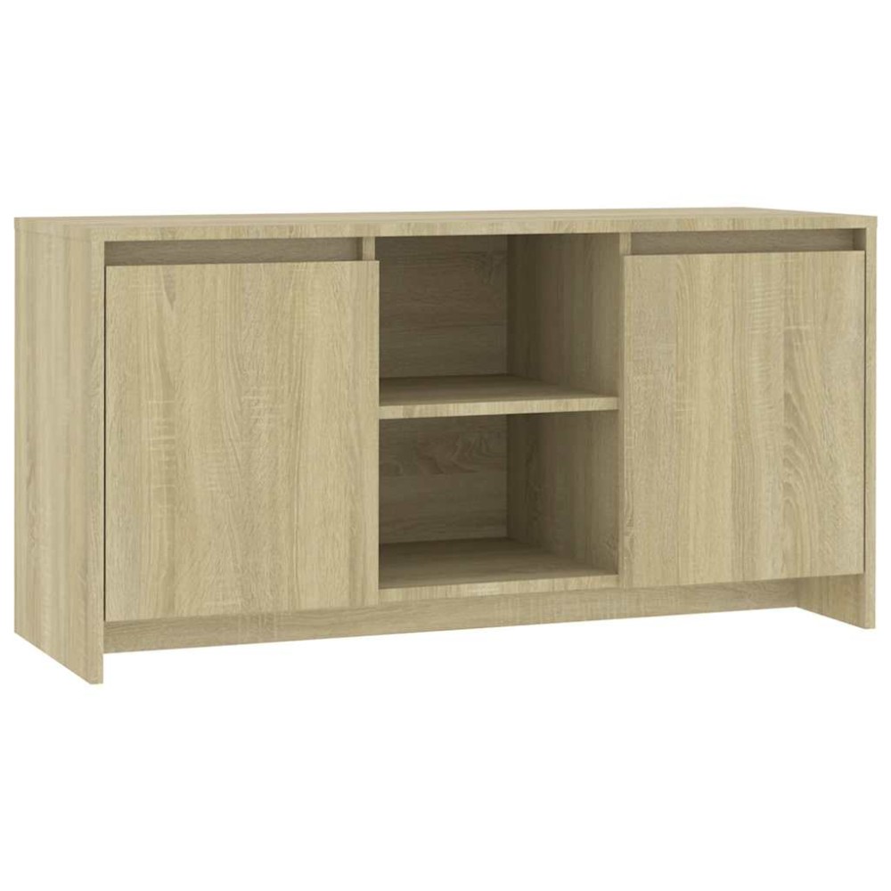 vidaXL Έπιπλο Τηλεόρασης Sonoma Δρυς 102x37,5x52,5 εκ. Επεξεργ. Ξύλο