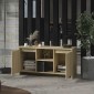 vidaXL Έπιπλο Τηλεόρασης Sonoma Δρυς 102x37,5x52,5 εκ. από Μοριοσανίδα