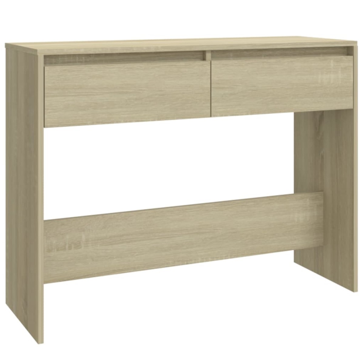 vidaXL Τραπεζάκι Κονσόλα Sonoma Δρυς 100 x 35 x 76,5εκ από Μοριοσανίδα