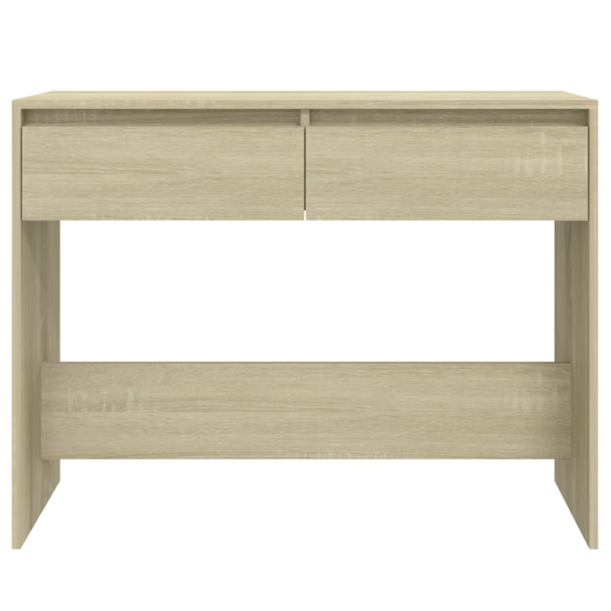 vidaXL Τραπεζάκι Κονσόλα Sonoma Δρυς 100 x 35 x 76,5εκ από Μοριοσανίδα