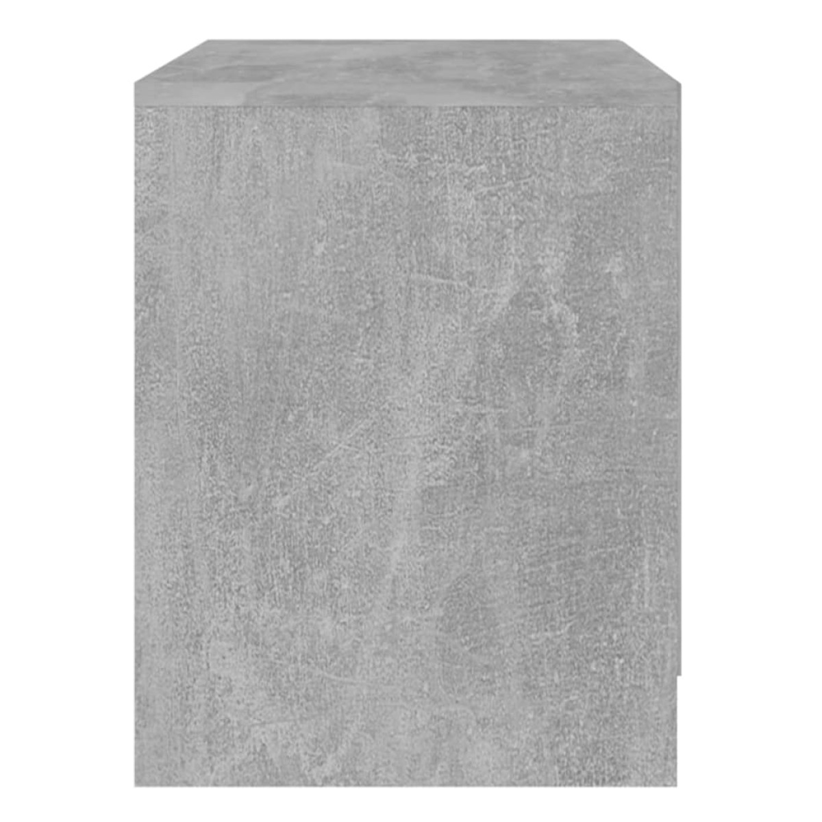 vidaXL Κομοδίνο Γκρι Σκυροδέματος 45 x 34,5 x 44,5 εκ. από Μοριοσανίδα