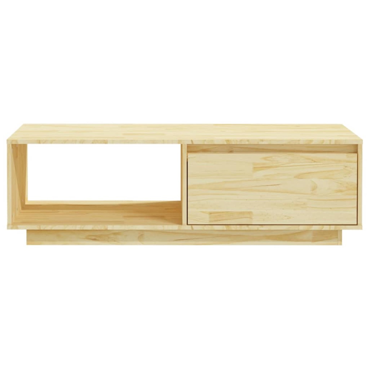 vidaXL Τραπεζάκι Σαλονιού 110 x 50 x 33,5 εκ. από Μασίφ Ξύλο Πεύκου