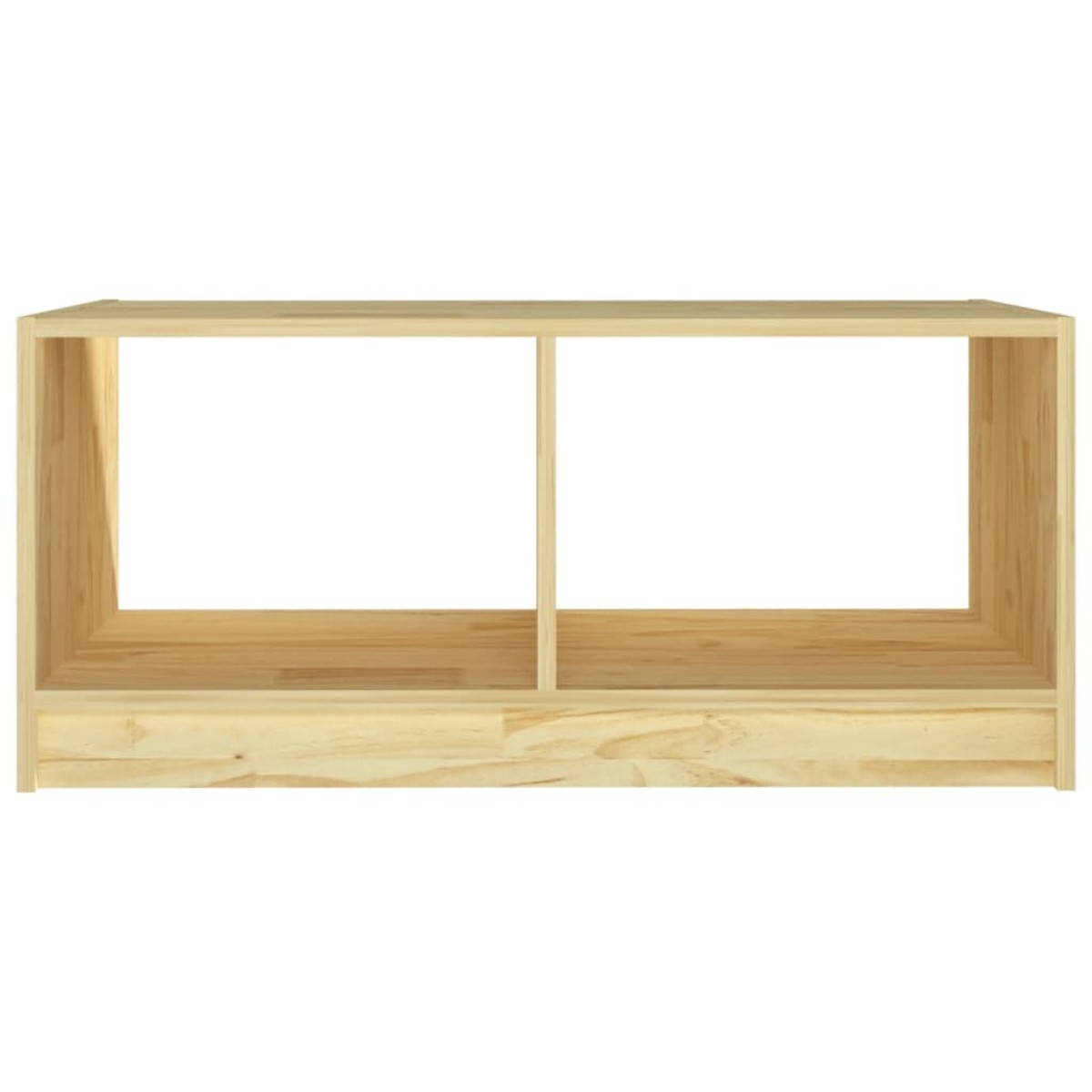 vidaXL Τραπεζάκι Σαλονιού 75 x 50 x 33,5 εκ. από Μασίφ Ξύλο Πεύκου