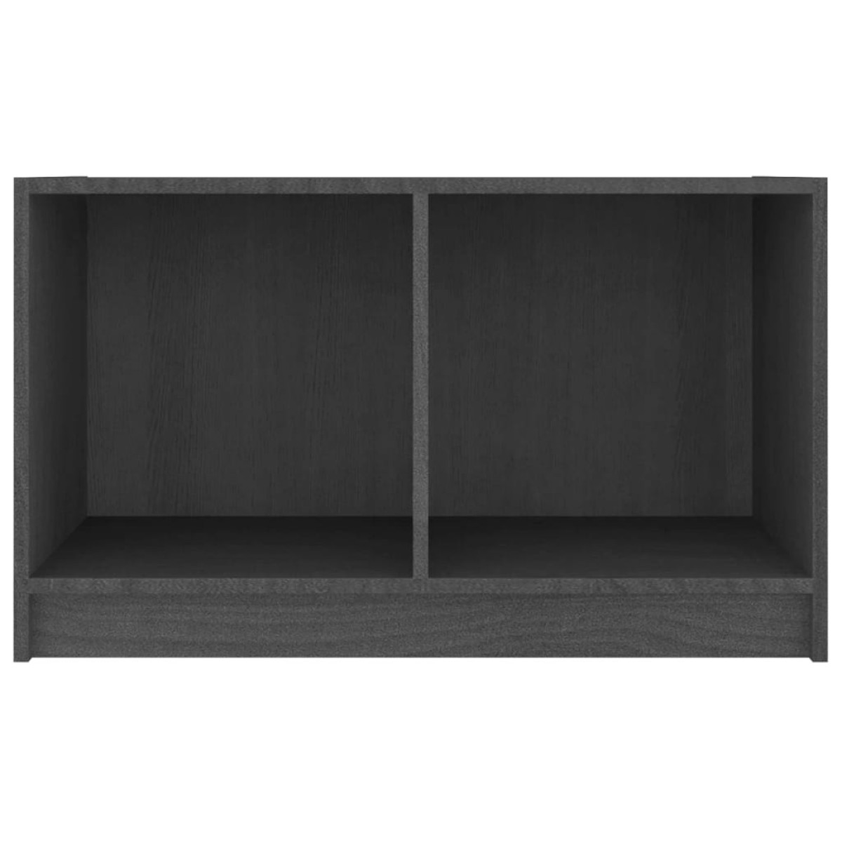 vidaXL Έπιπλο Τηλεόρασης Γκρι 70 x 33 x 42 εκ. από Μασίφ Ξύλο Πεύκου