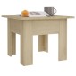 vidaXL Τραπεζάκι Σαλονιού Sonoma Δρυς 55 x 55 x 42 εκ. Μοριοσανίδα