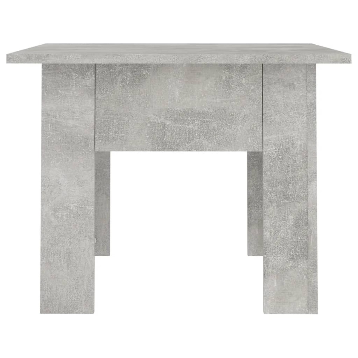 vidaXL Τραπεζάκι Σαλονιού Γκρι Σκυροδέματος 55x55x42 εκ. Μοριοσανίδα