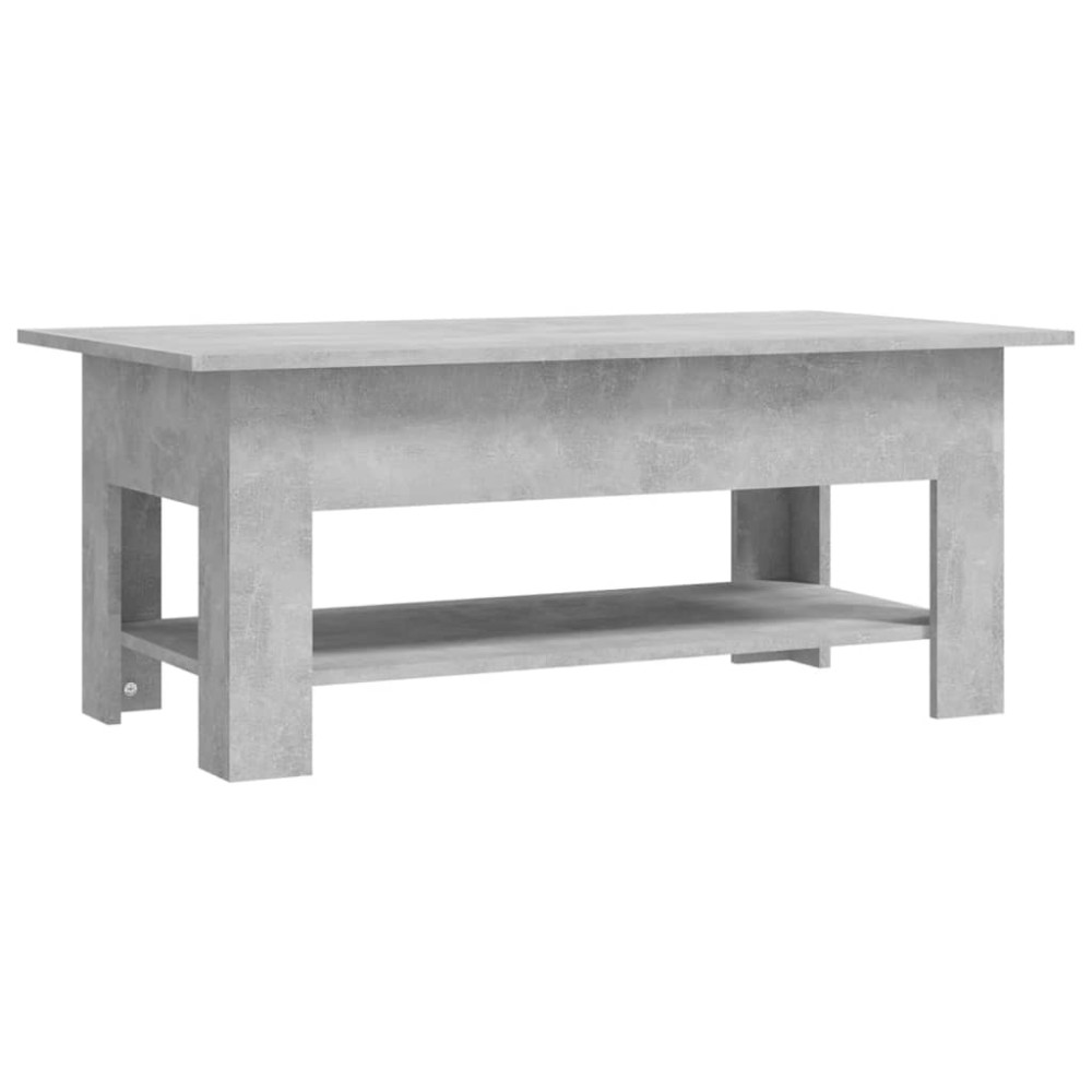 vidaXL Τραπεζάκι Σαλονιού Γκρι Σκυρ. 102x55x42 εκ. Επεξεργασμένο Ξύλο