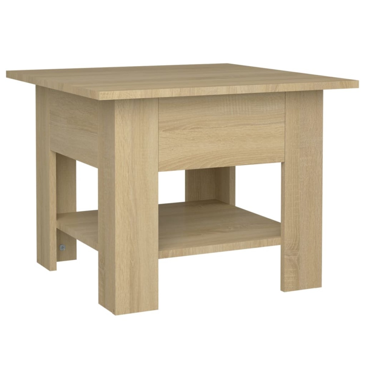 vidaXL Τραπεζάκι Σαλονιού Sonoma Δρυς 55 x 55 x 42 εκ. Μοριοσανίδα