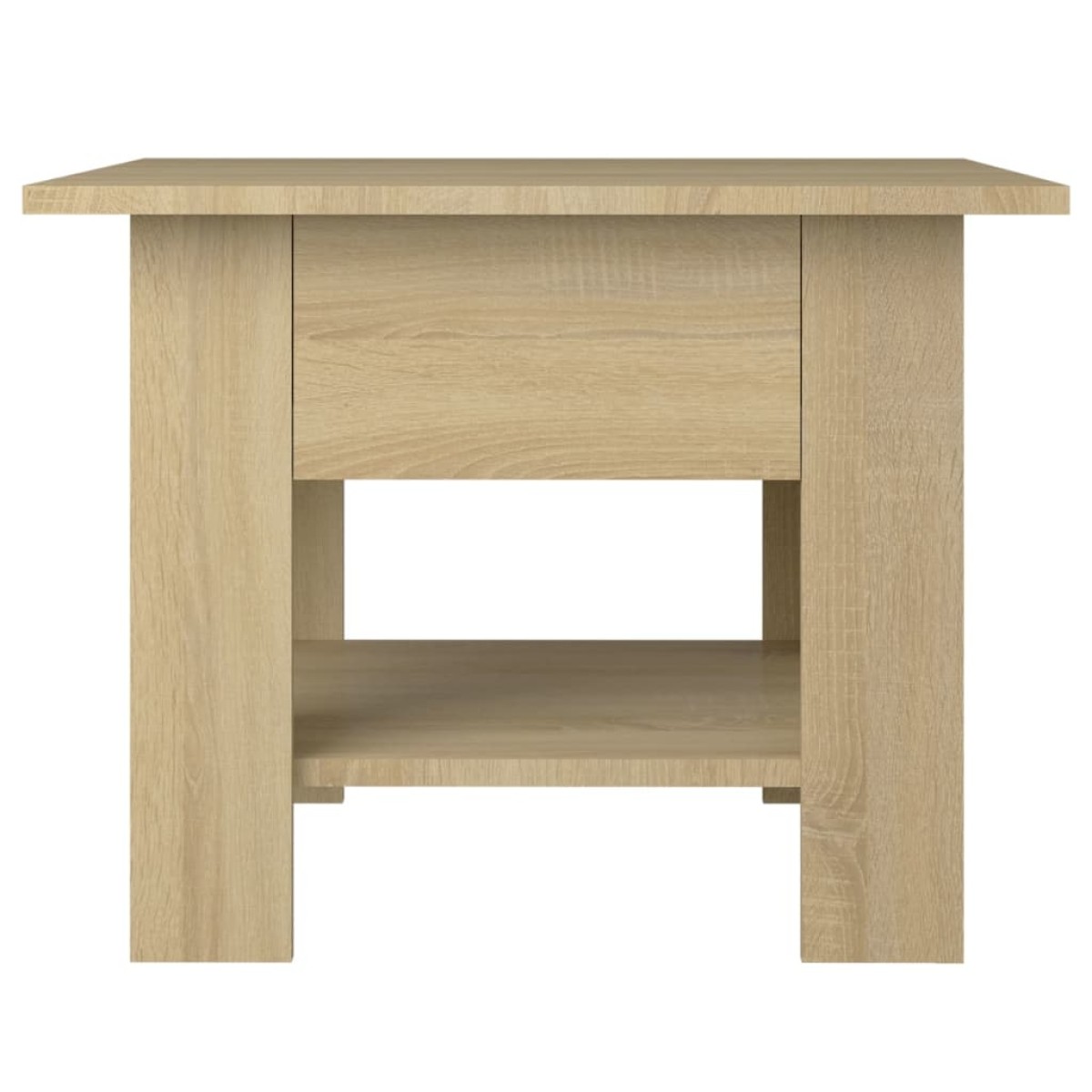 vidaXL Τραπεζάκι Σαλονιού Sonoma Δρυς 55 x 55 x 42 εκ. Μοριοσανίδα