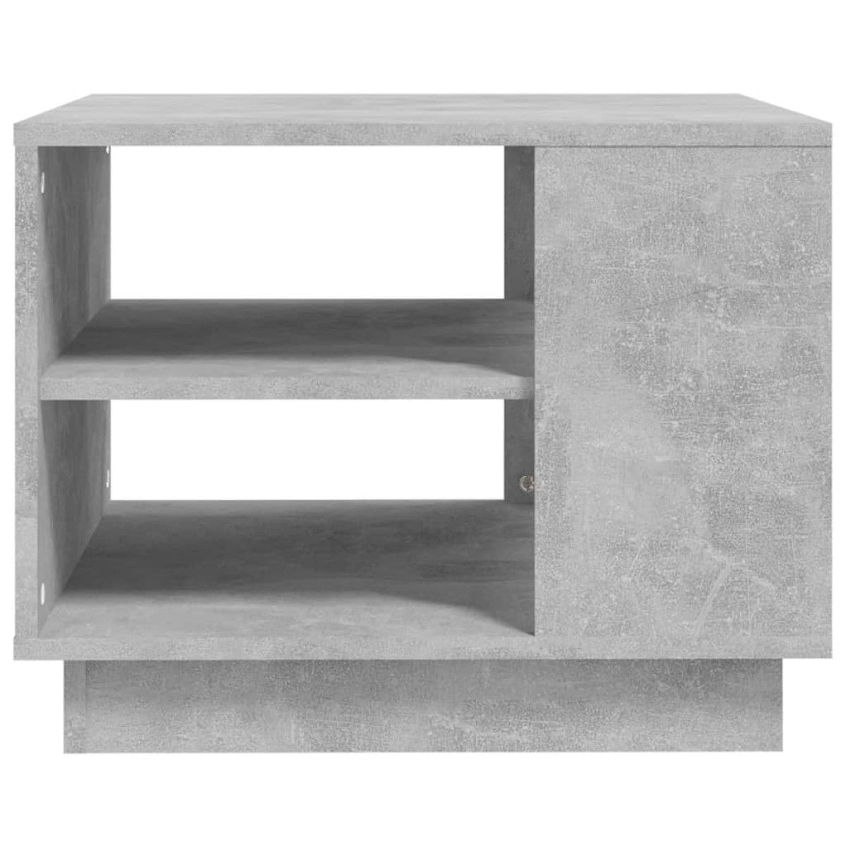 vidaXL Τραπεζάκι Σαλονιού Γκρι Σκυροδέματος 55x55x43 εκ. Μοριοσανίδα