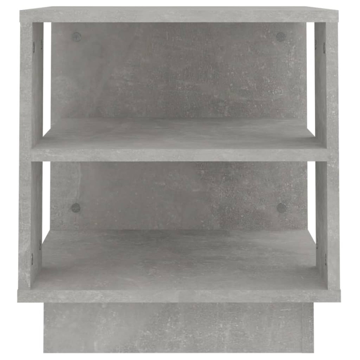 vidaXL Τραπεζάκι Σαλονιού Γκρι Σκυρ. 40x40x43 εκ. Επεξεργασμένο Ξύλο