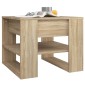 vidaXL Τραπεζάκι Σαλονιού Sonoma Δρυς 55,5x55x45εκ. Επεξεργασμένο Ξύλο