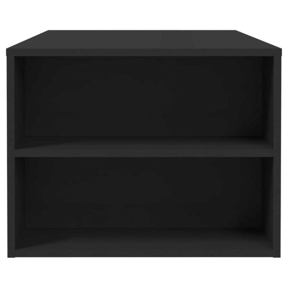 vidaXL Τραπεζάκι Σαλονιού Μαύρο 102x55x42 εκ. από Επεξεργασμένο Ξύλο