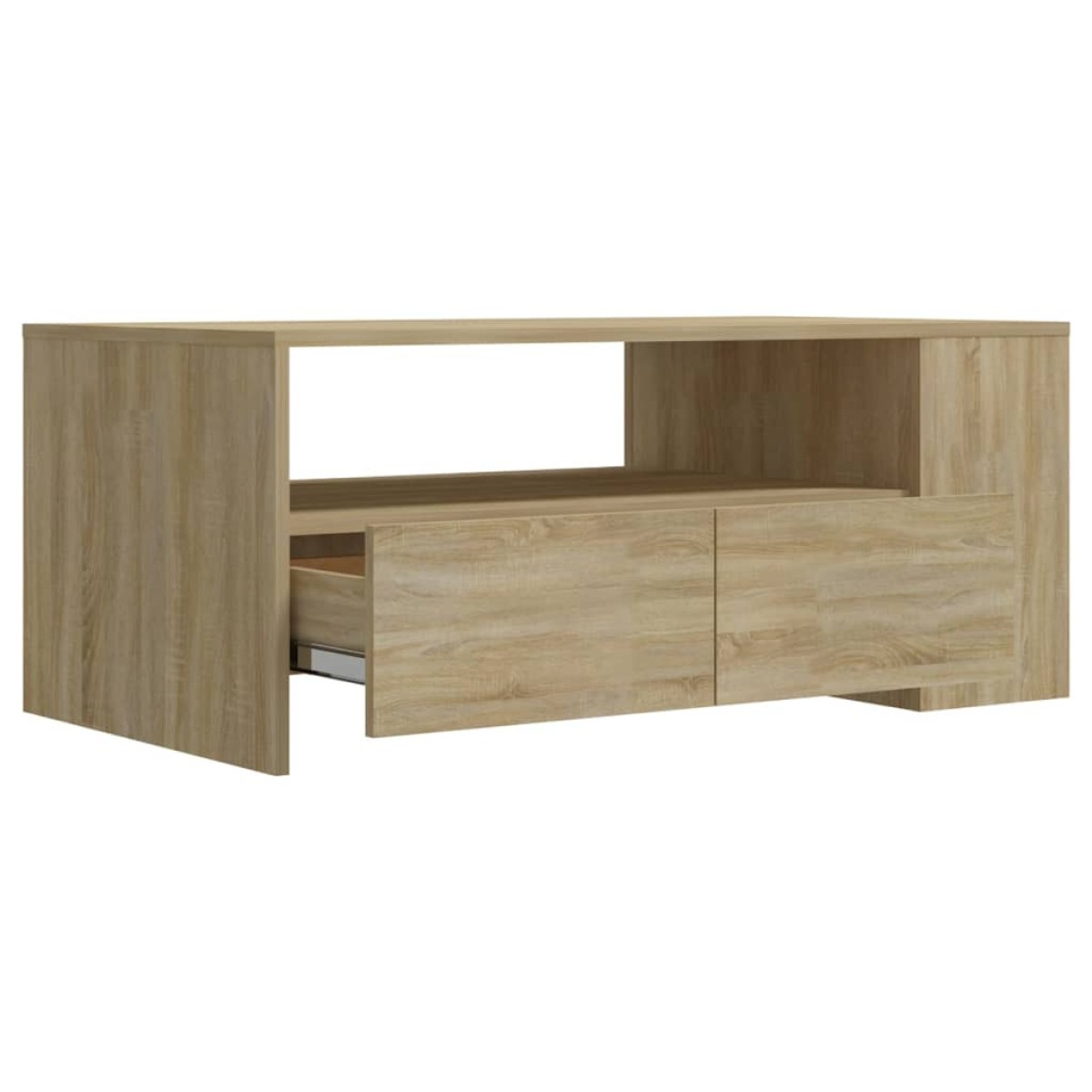 vidaXL Τραπεζάκι Σαλονιού Sonoma Δρυς 102x55x42 εκ. Επεξεργασμένο Ξύλο