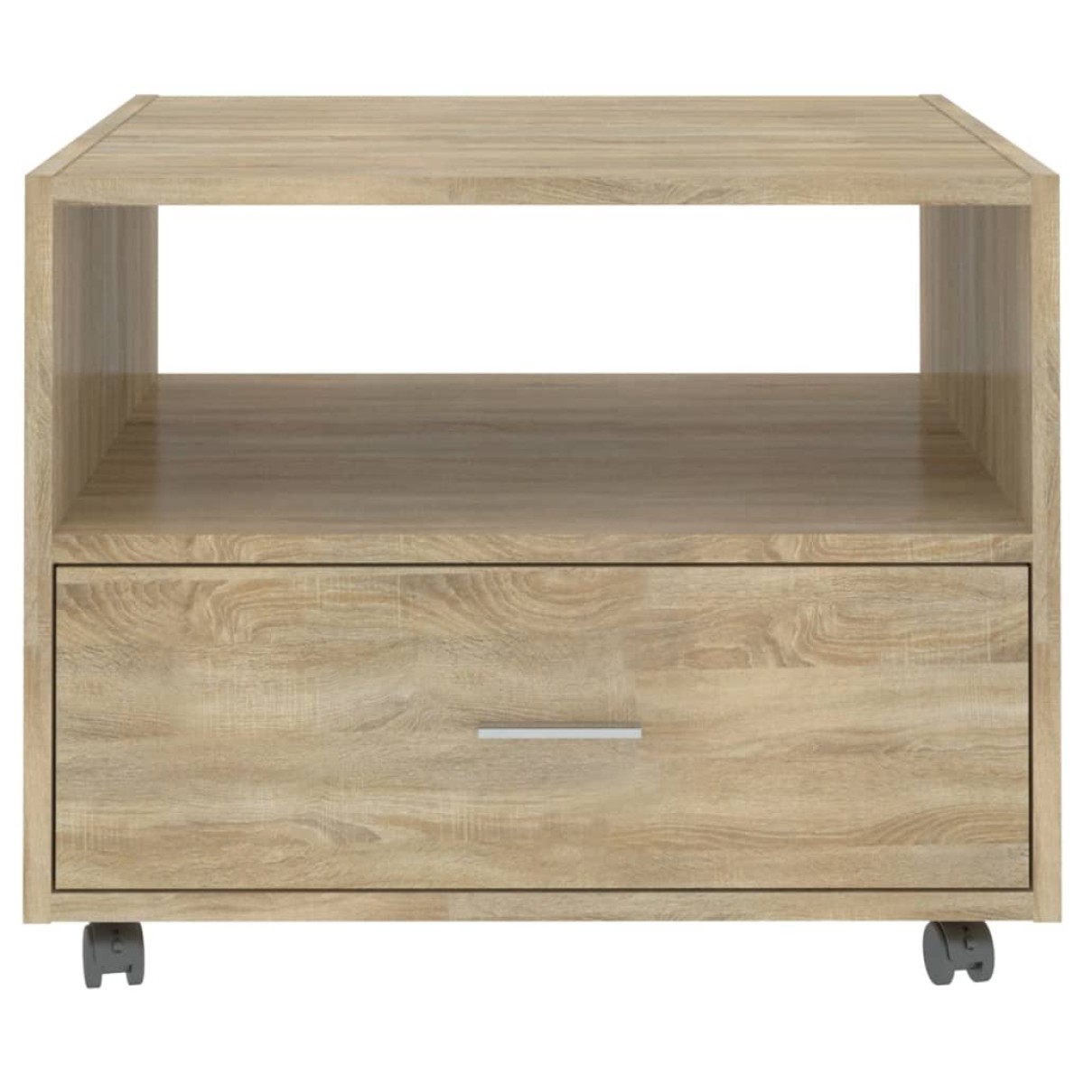 vidaXL Τραπεζάκι Σαλονιού Sonoma Δρυς 55 x 55 x 40 εκ. Επεξεργ. Ξύλο