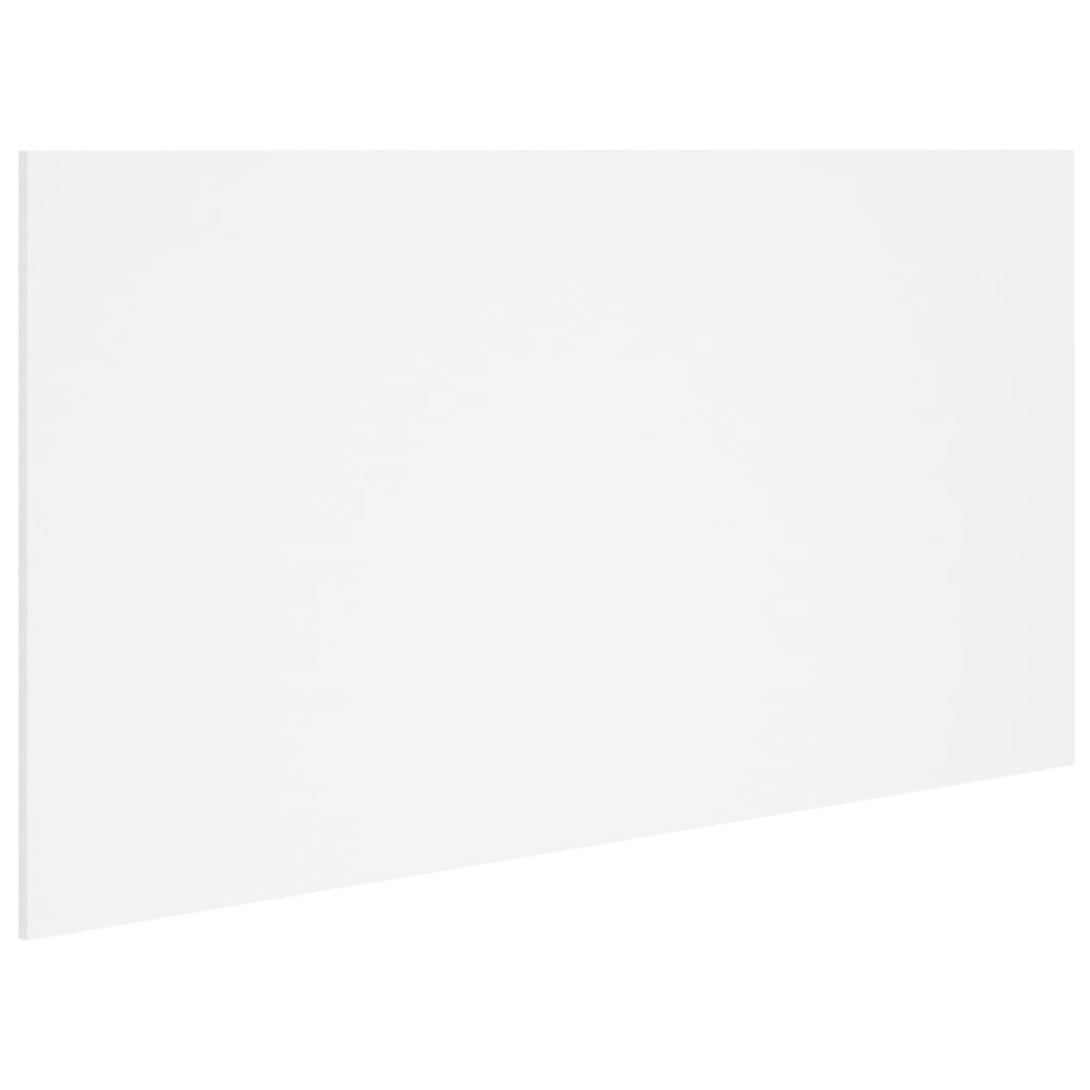 vidaXL Κεφαλάρι Κρεβατιού Λευκό 160x1,5x80 εκ. από Επεξεργασμένο Ξύλο