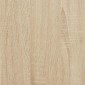 vidaXL Κεφαλάρι Κρεβατιού Sonoma Δρυς 240x1,5x80 εκ. από Επεξεργ. Ξύλο