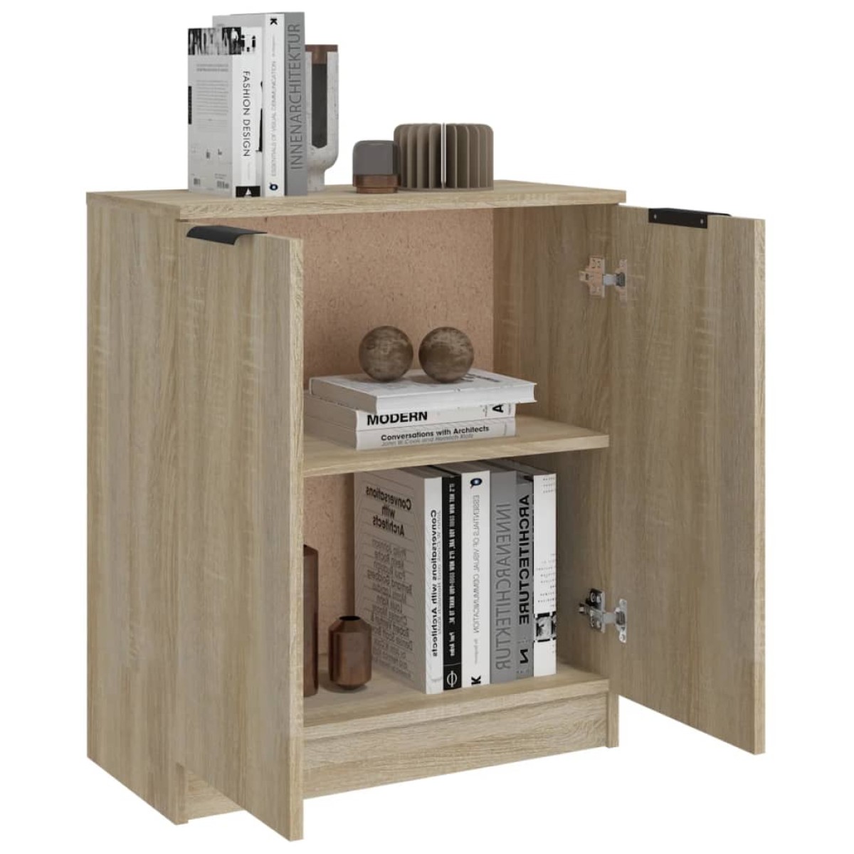 vidaXL Ντουλάπι Sonoma Δρυς 60 x 30 x 70 εκ. από Επεξεργασμένο Ξύλο