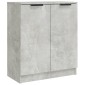 vidaXL Ντουλάπι Γκρι Σκυροδέματος 60 x 30 x 70 εκ. Επεξεργασμένο Ξύλο