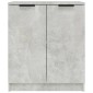 vidaXL Ντουλάπι Γκρι Σκυροδέματος 60 x 30 x 70 εκ. Επεξεργασμένο Ξύλο