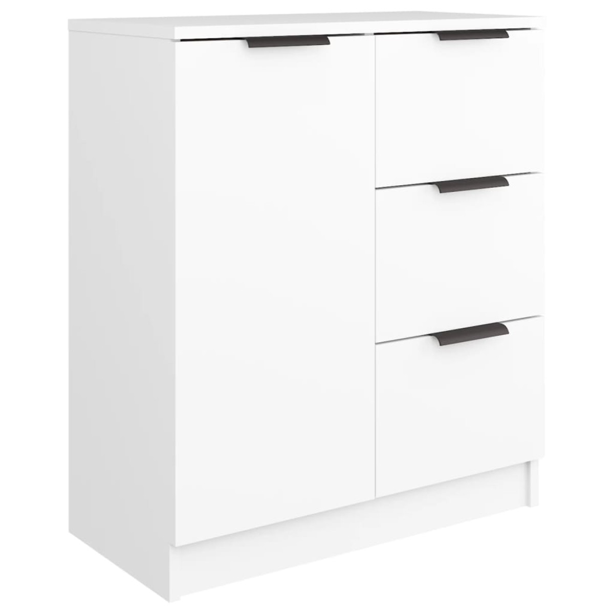 vidaXL Συρταριέρα Λευκή 60 x 30 x 70 εκ. από Επεξεργασμένο Ξύλο