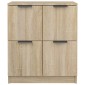 vidaXL Συρταριέρα Sonoma Δρυς 60 x 30 x 70 εκ. από Επεξεργασμένο Ξύλο