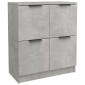vidaXL Ντουλάπι Γκρι Σκυροδέματος 60x30x70 εκ. από Επεξεργασμένο Ξύλο