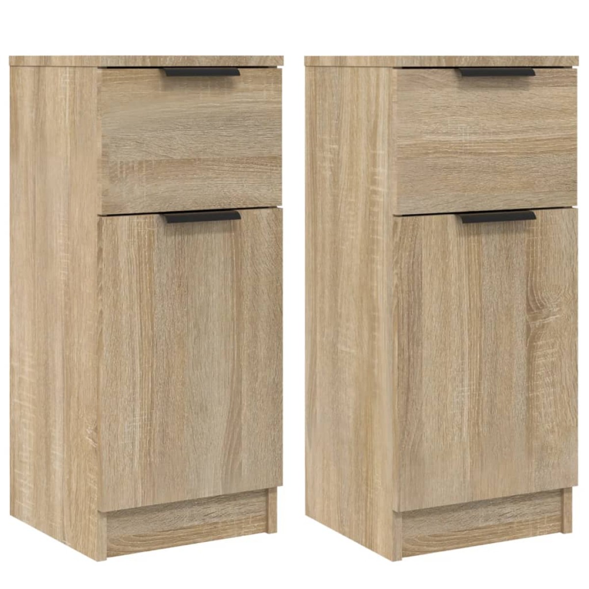 vidaXL Ντουλάπια 2 τεμ. Sonoma Δρυς 30x30x70 εκ. Επεξεργασμένο Ξύλο