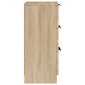 vidaXL Ντουλάπια 2 τεμ. Sonoma Δρυς 30x30x70 εκ. Επεξεργασμένο Ξύλο