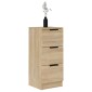 vidaXL Ντουλάπια 2 τεμ. Sonoma Δρυς 30x30x70 εκ. Επεξεργασμένο Ξύλο
