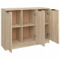 vidaXL Συρταριέρα Sonoma Δρυς 90,5x30x70 εκ. από Επεξεργασμένο Ξύλο