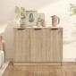 vidaXL Συρταριέρα Sonoma Δρυς 90,5x30x70 εκ. από Επεξεργασμένο Ξύλο