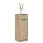 vidaXL Ντουλάπι Μπάνιου Sonoma Δρυς 32x34x90 εκ. Επεξεργασμένο Ξύλο