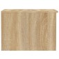 vidaXL Τραπεζάκι Σαλονιού Sonoma Δρυς 50x50x36 εκ. Επεξεργασμένο Ξύλο