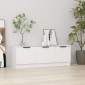 vidaXL Έπιπλο Τηλεόρασης Λευκό 102x35x36,5 εκ. Επεξεργασμένο Ξύλο