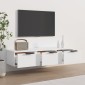 vidaXL Ντουλάπι Τοίχου Λευκό 102 x 30 x 20 εκ. από Επεξεργασμένο Ξύλο