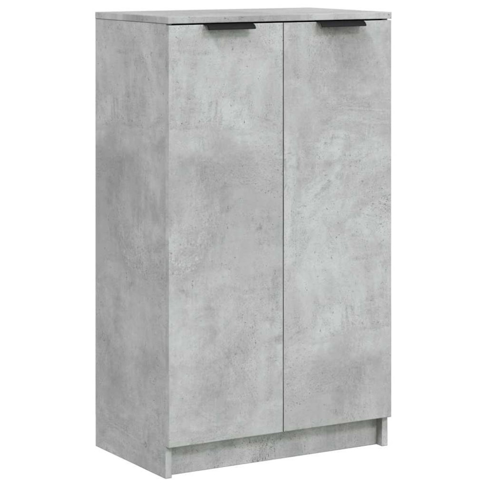 vidaXL Παπουτσοθήκη Γκρι Σκυροδέματος 59x35x100,5 εκ. Επεξεργασμένο Ξύλο