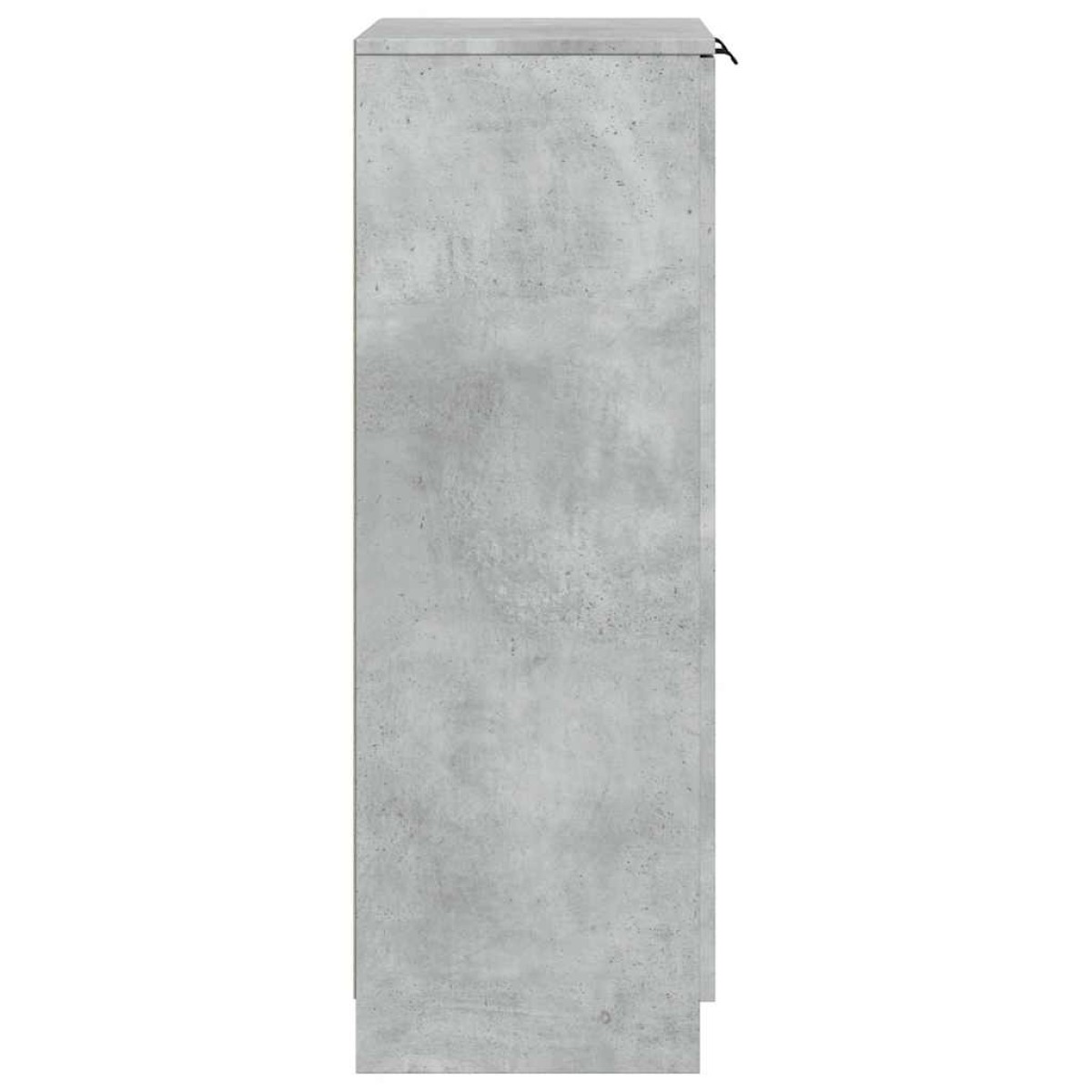 vidaXL Παπουτσοθήκη Γκρι Σκυροδέματος 59x35x100 εκ. Επεξεργασμένο Ξύλο