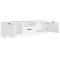 vidaXL Έπιπλο Τηλεόρασης Λευκό 140x35x40 εκ. από Επεξεργασμένο Ξύλο