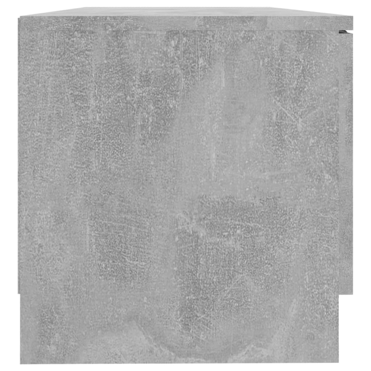 vidaXL Έπιπλο Τηλεόρασης Γκρι Σκυροδέματος 80x35x36,5 εκ. Επεξ. Ξύλο