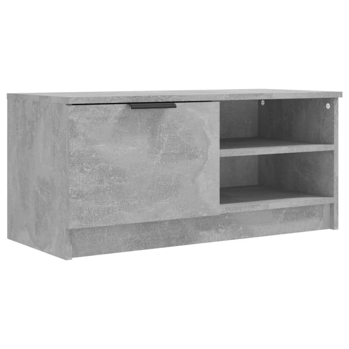 vidaXL Έπιπλα Τηλεόρασης 2 τεμ. Γκρι Σκυρ. 80x35x36,5 εκ. Επεξ. Ξύλο