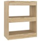 vidaXL Βιβλιοθήκη/Διαχωριστικό Χώρου Sonoma Δρυς 60 x 30 x 72 εκ.