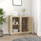 vidaXL Συρταριέρα Sonoma Δρυς 80 x 40 x 75 εκ.