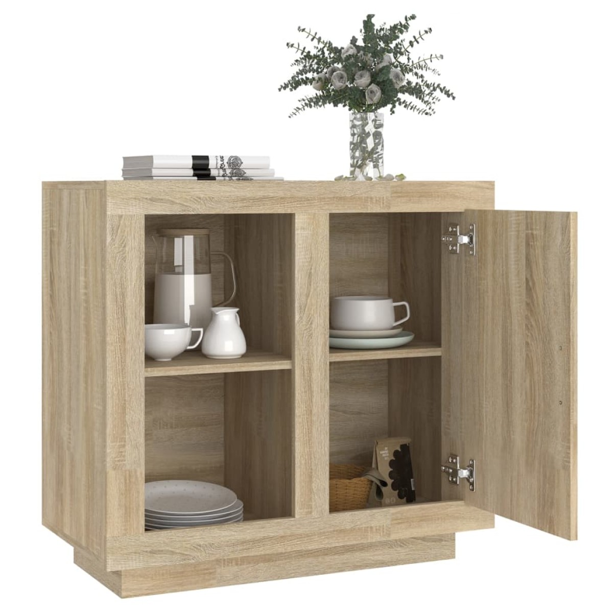 vidaXL Συρταριέρα Sonoma Δρυς 80 x 40 x 75 εκ.