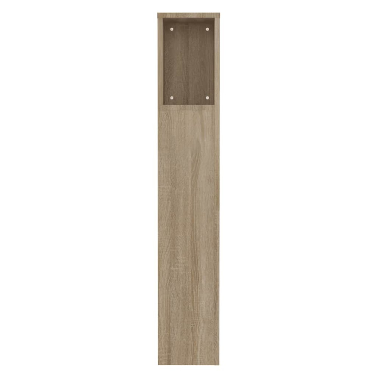 vidaXL Κεφαλάρι Με Αποθηκευτικό Χώρο Sonoma Δρυς 100x18,5x104,5 εκ.