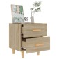 vidaXL Κομοδίνο Sonoma Δρυς 40 x 35 x 47,5 εκ.