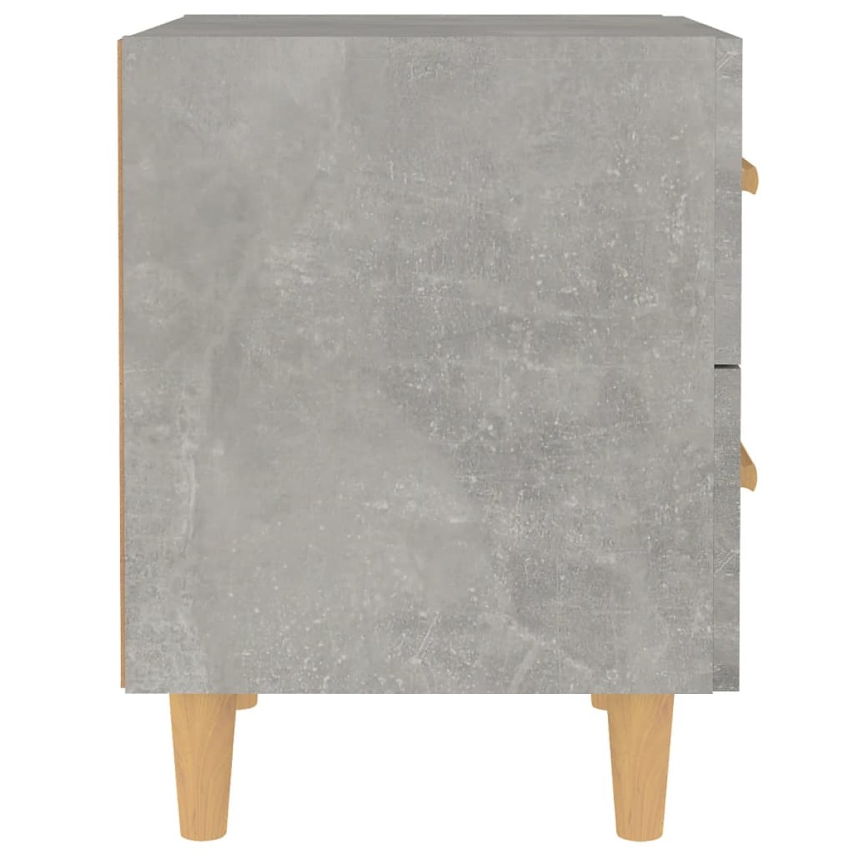 vidaXL Κομοδίνα 2 τεμ. Γκρι Σκυροδέματος 40 x 35 x 47,5 εκ.