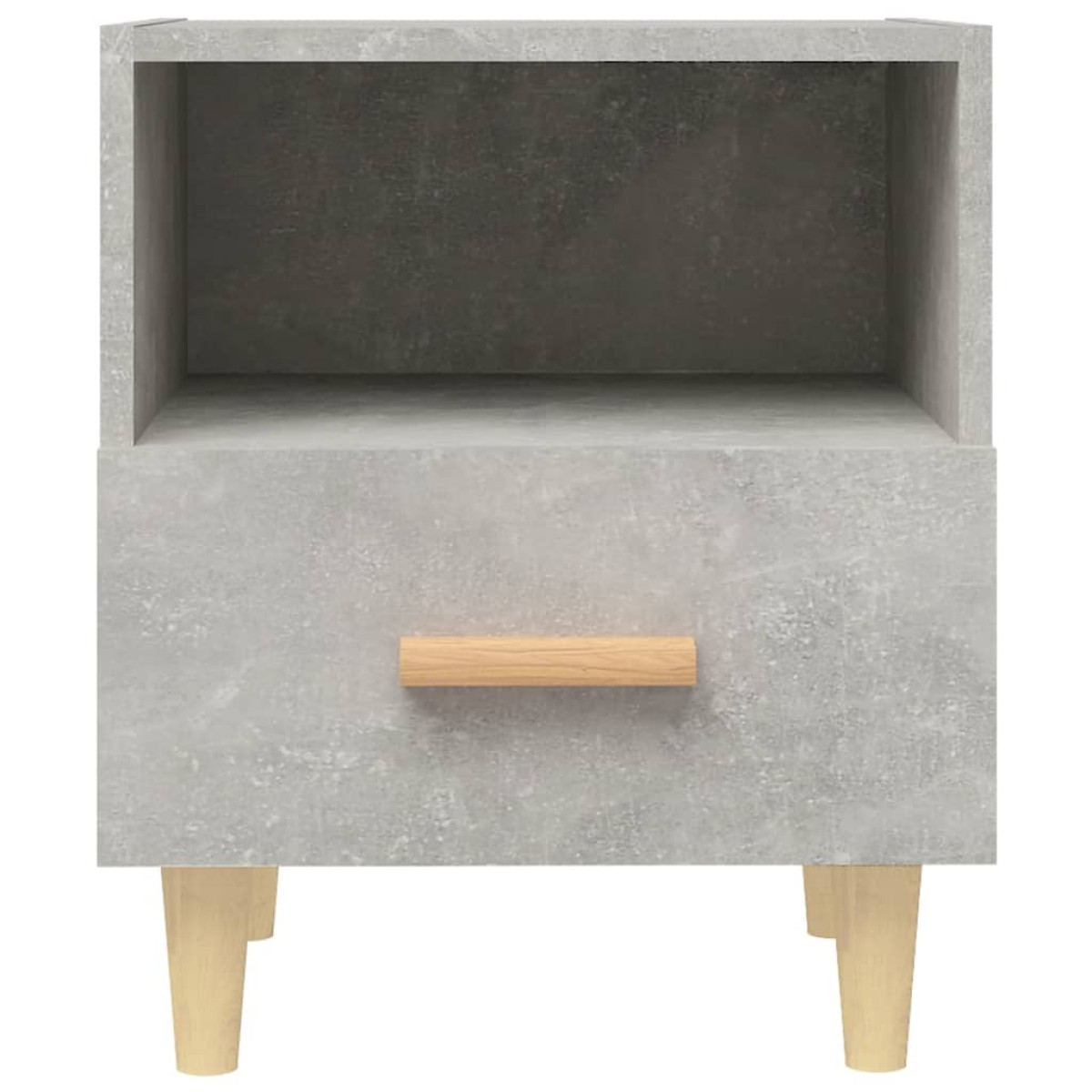 vidaXL Κομοδίνο Γκρι Σκυροδέματος 40 x 35 x 47 εκ.
